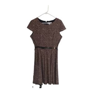 CHRISTOPHER BANK LEAPORED PRINT DRESS